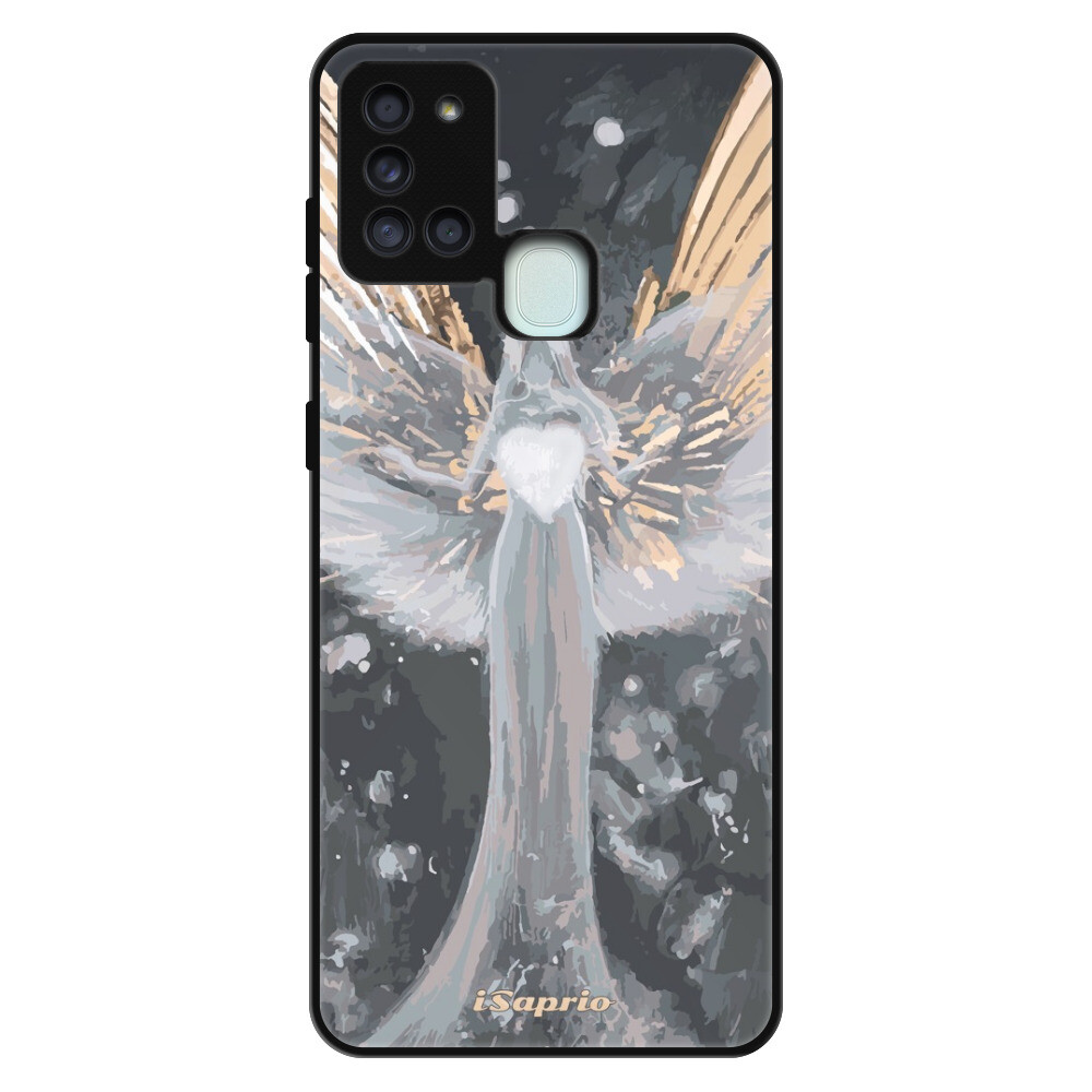 Lesklé puzdro Exclusive iSaprio - Angel - Samsung Galaxy A21s