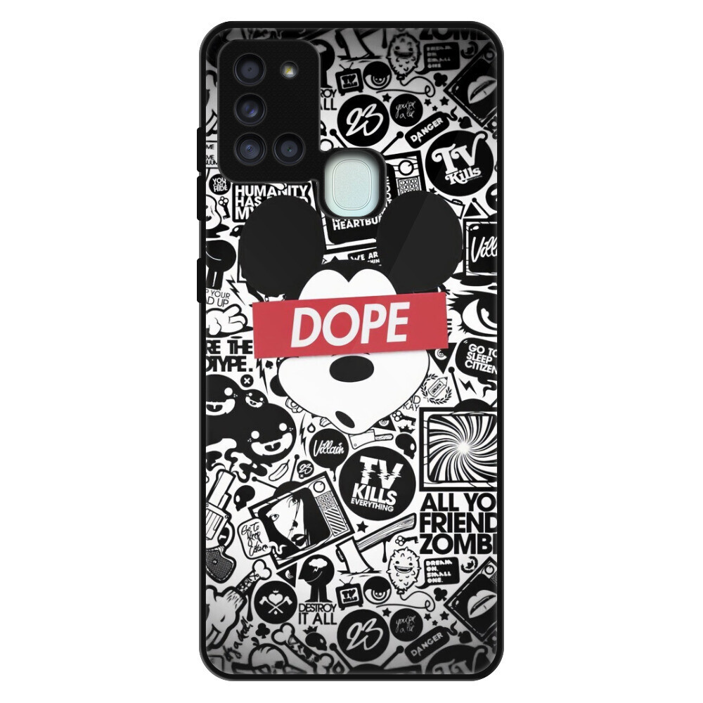 Lesklé puzdro Exclusive iSaprio - DOPE - Samsung Galaxy A21s