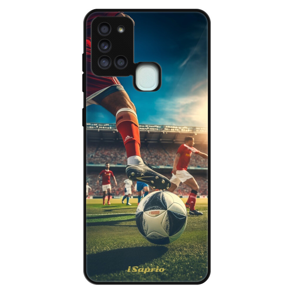 Lesklé puzdro Exclusive iSaprio - Football 12 - Samsung Galaxy A21s