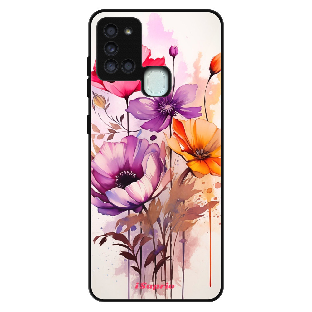 Lesklé puzdro Exclusive iSaprio - Flowers 22 - Samsung Galaxy A21s