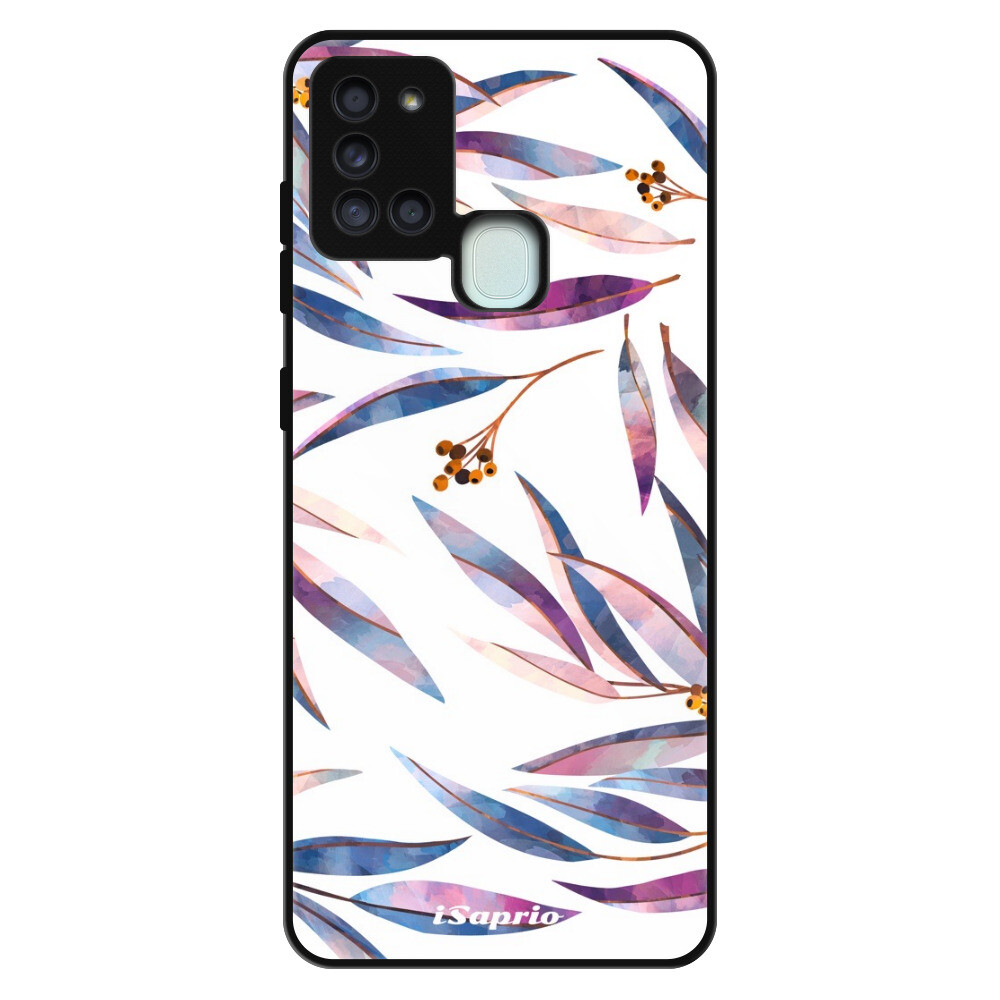 Lesklé puzdro Exclusive iSaprio - Eucalyptus - Samsung Galaxy A21s