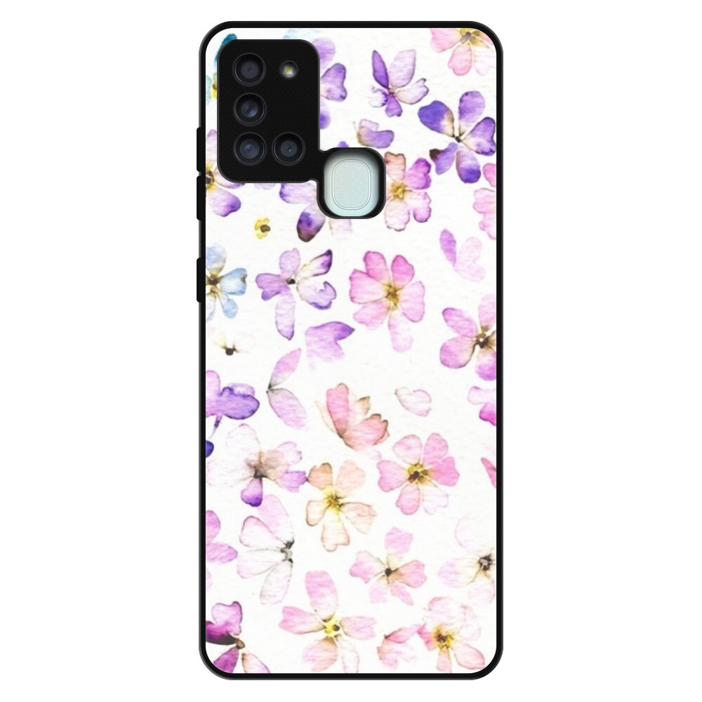 Lesklé puzdro Exclusive iSaprio - Wildflowers - Samsung Galaxy A21s