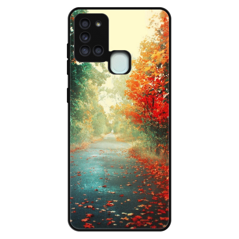 Lesklé puzdro Exclusive iSaprio - Autumn 03 - Samsung Galaxy A21s