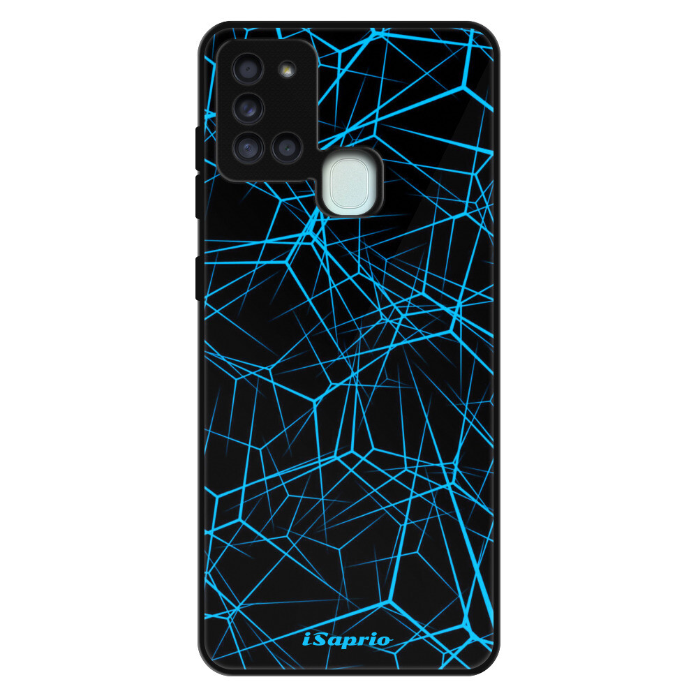 Lesklé puzdro Exclusive iSaprio - Abstract Outlines 12 - Samsung Galaxy A21s
