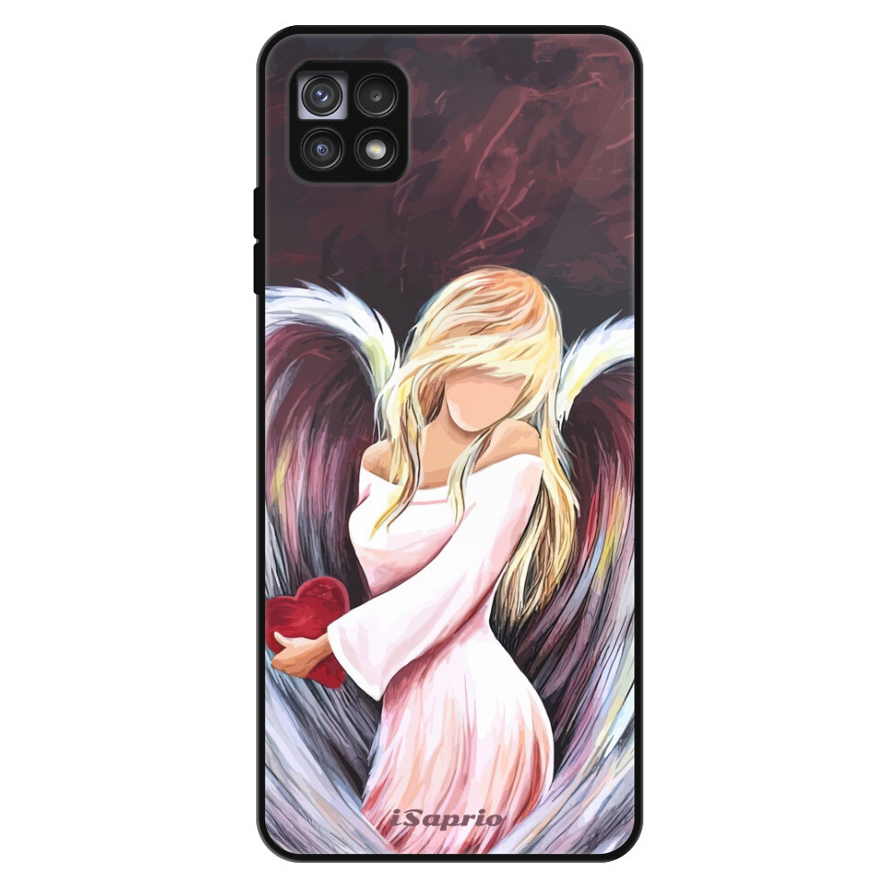 Lesklé puzdro Exclusive iSaprio - Angel of Love - Samsung Galaxy A22 5G