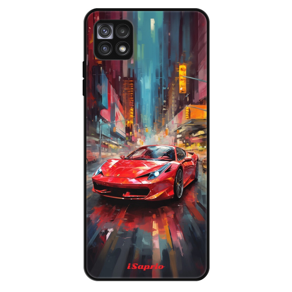 Lesklé puzdro Exclusive iSaprio - Ferrari - Samsung Galaxy A22 5G