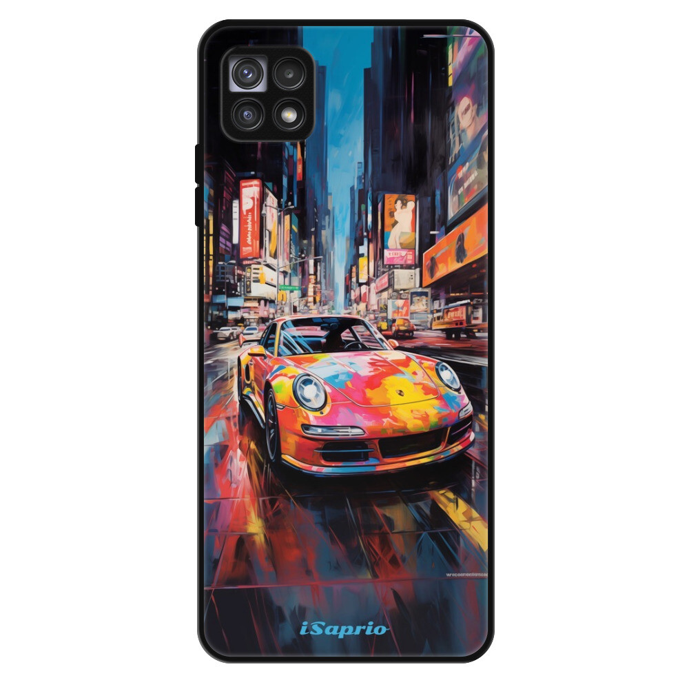 Lesklé puzdro Exclusive iSaprio - Abstract Porsche - Samsung Galaxy A22 5G