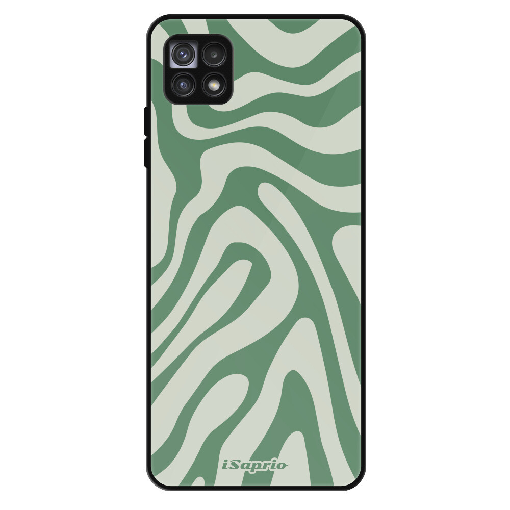 Lesklé puzdro Exclusive iSaprio - Zebra Green - Samsung Galaxy A22 5G