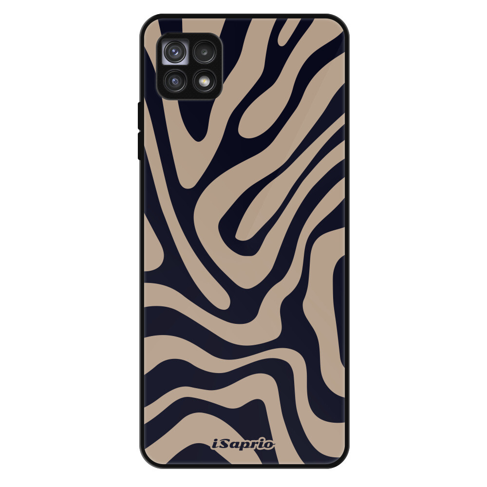 Lesklé puzdro Exclusive iSaprio - Zebra Black - Samsung Galaxy A22 5G