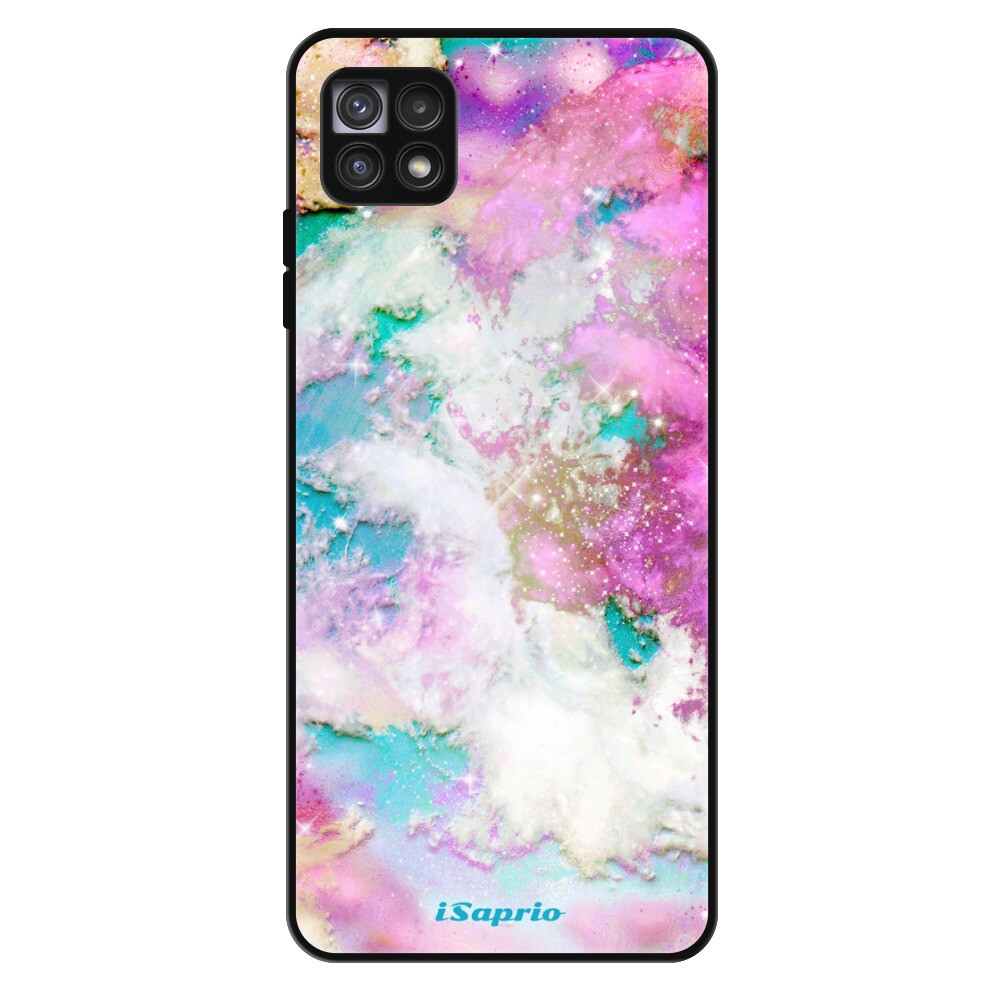 Lesklé puzdro Exclusive iSaprio - Galactic Paper - Samsung Galaxy A22 5G