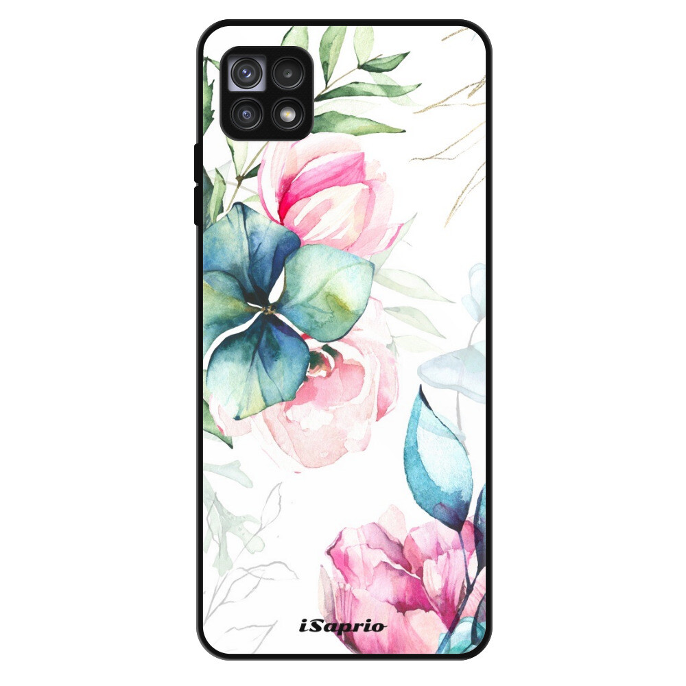 Lesklé puzdro Exclusive iSaprio - Flower Art 01 - Samsung Galaxy A22 5G