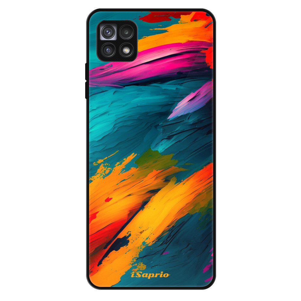 Lesklé puzdro Exclusive iSaprio - Blue Paint - Samsung Galaxy A22 5G