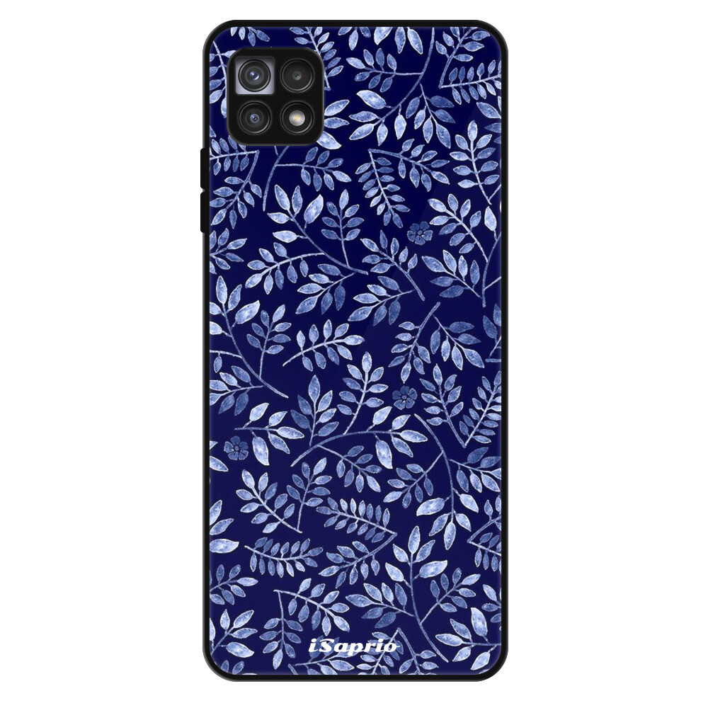 Lesklé puzdro Exclusive iSaprio - Blue Leaves 05 - Samsung Galaxy A22 5G