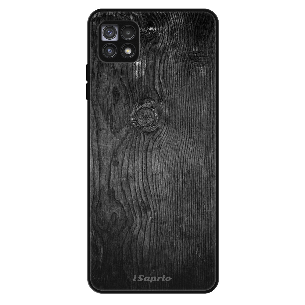 Lesklé puzdro Exclusive iSaprio - Black Wood 13 - Samsung Galaxy A22 5G