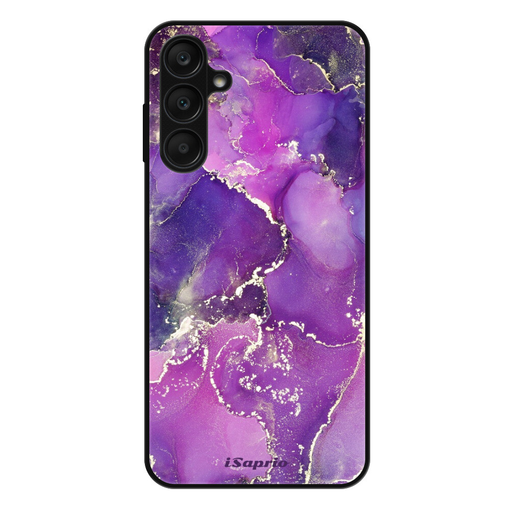 Lesklé puzdro Exclusive iSaprio - Purple Marble 10 - Samsung Galaxy A25 5G
