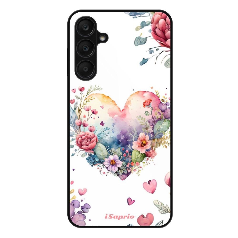 Lesklé puzdro Exclusive iSaprio - Floral Heart - Samsung Galaxy A25 5G
