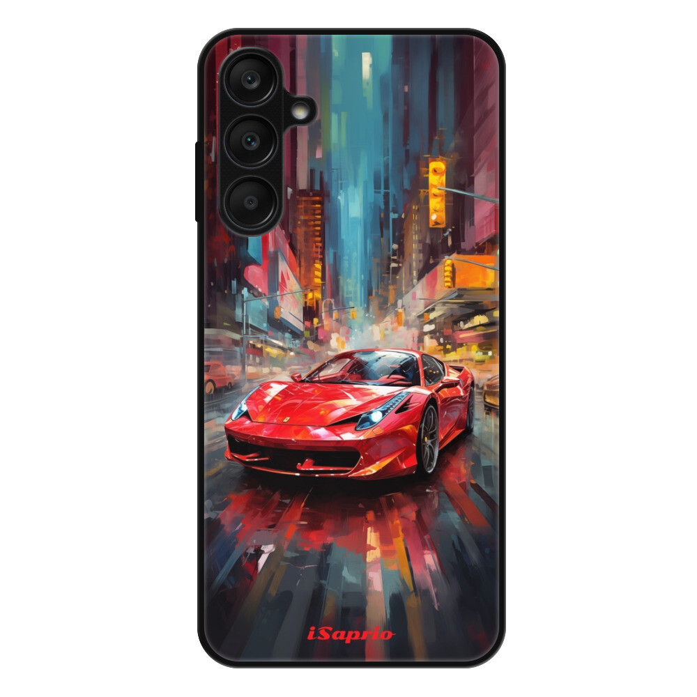 Lesklé puzdro Exclusive iSaprio - Ferrari - Samsung Galaxy A25 5G