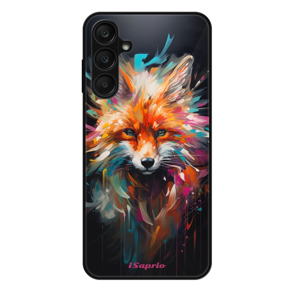 Lesklé puzdro Exclusive iSaprio - Neon Fox - Samsung Galaxy A25 5G