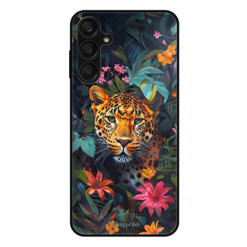 Lesklé puzdro Exclusive iSaprio - Flower Jaguar - Samsung Galaxy A25 5G
