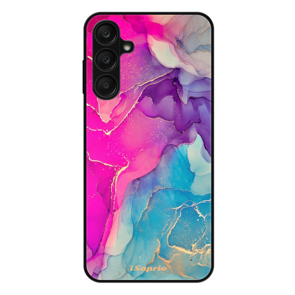 Lesklé puzdro Exclusive iSaprio - Purple Ink - Samsung Galaxy A25 5G