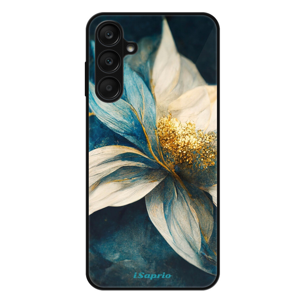 Lesklé puzdro Exclusive iSaprio - Blue Petals - Samsung Galaxy A25 5G