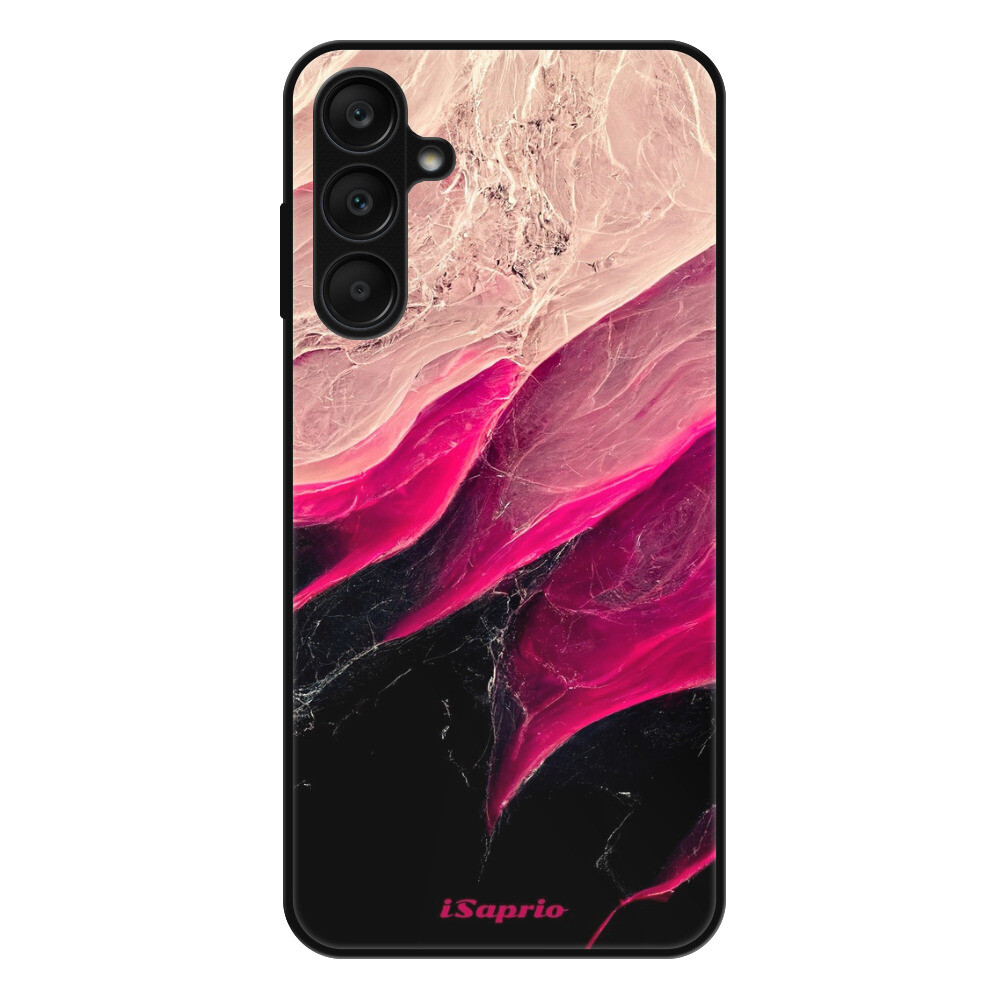 Lesklé puzdro Exclusive iSaprio - Black and Pink - Samsung Galaxy A25 5G