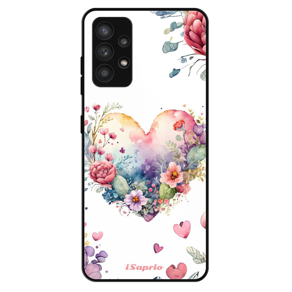 Lesklé puzdro Exclusive iSaprio - Floral Heart - Samsung Galaxy A32