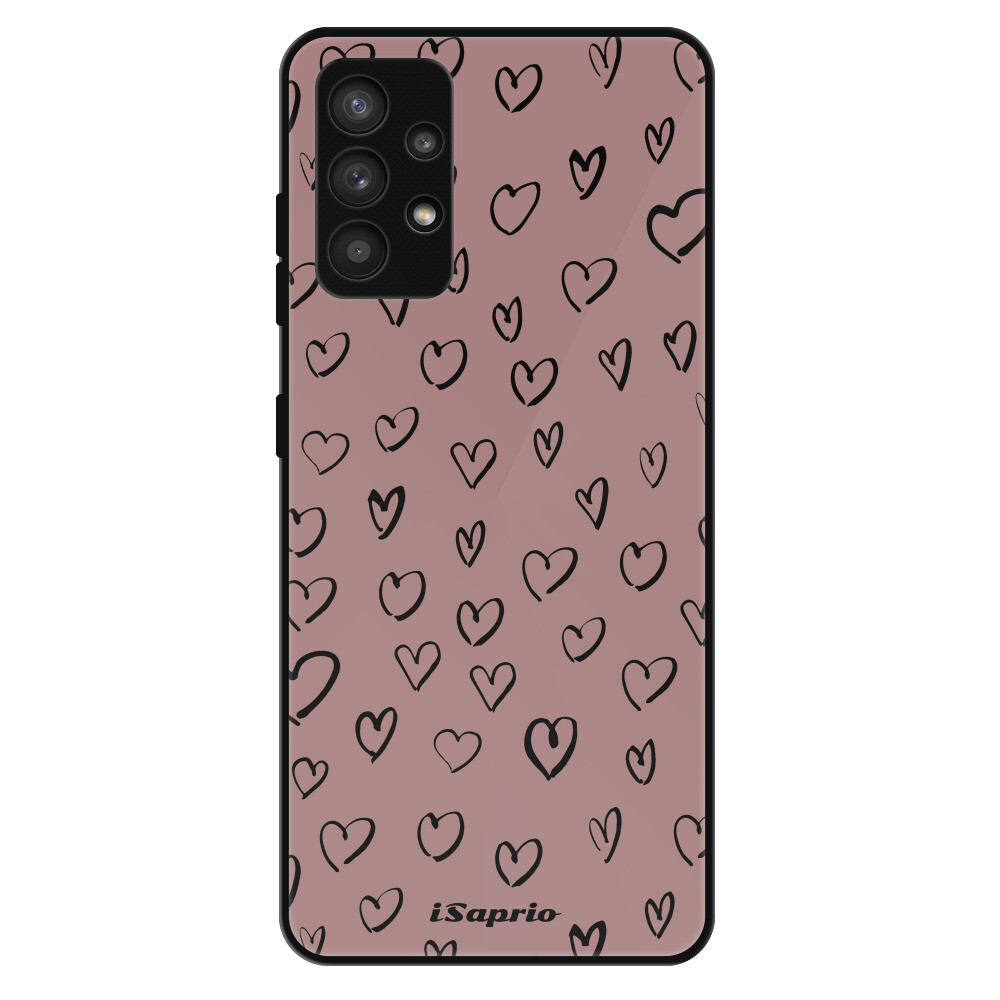 Lesklé puzdro Exclusive iSaprio - Heart Dark - Samsung Galaxy A32