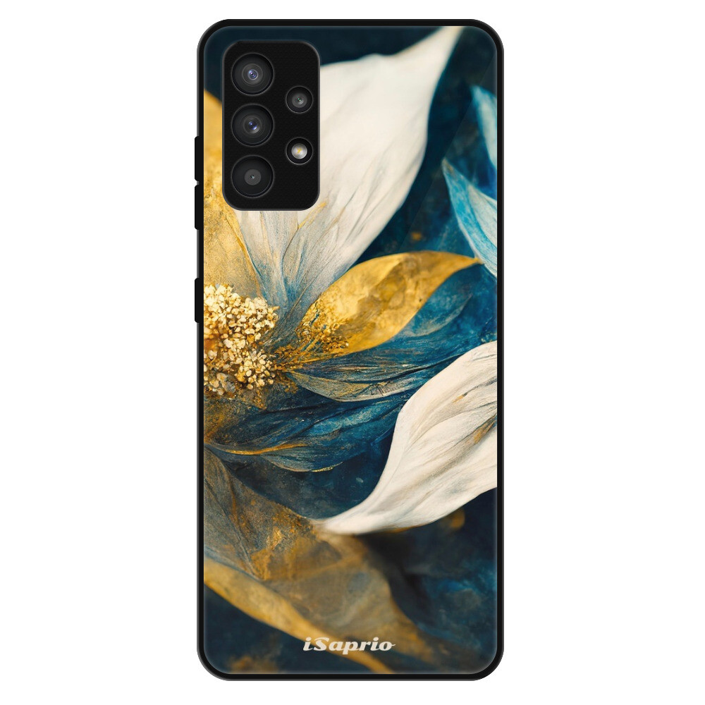 Lesklé puzdro Exclusive iSaprio - Gold Petals - Samsung Galaxy A32