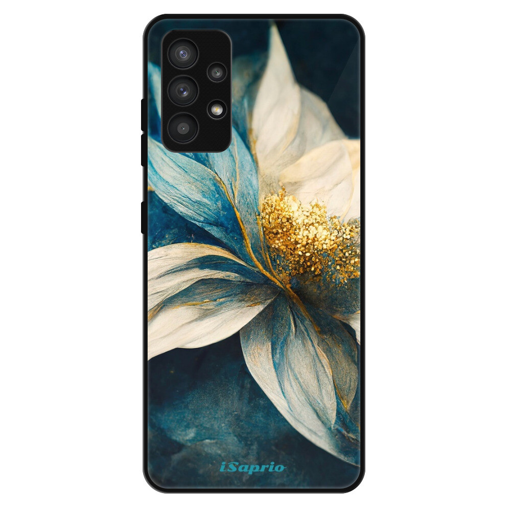 Lesklé puzdro Exclusive iSaprio - Blue Petals - Samsung Galaxy A32