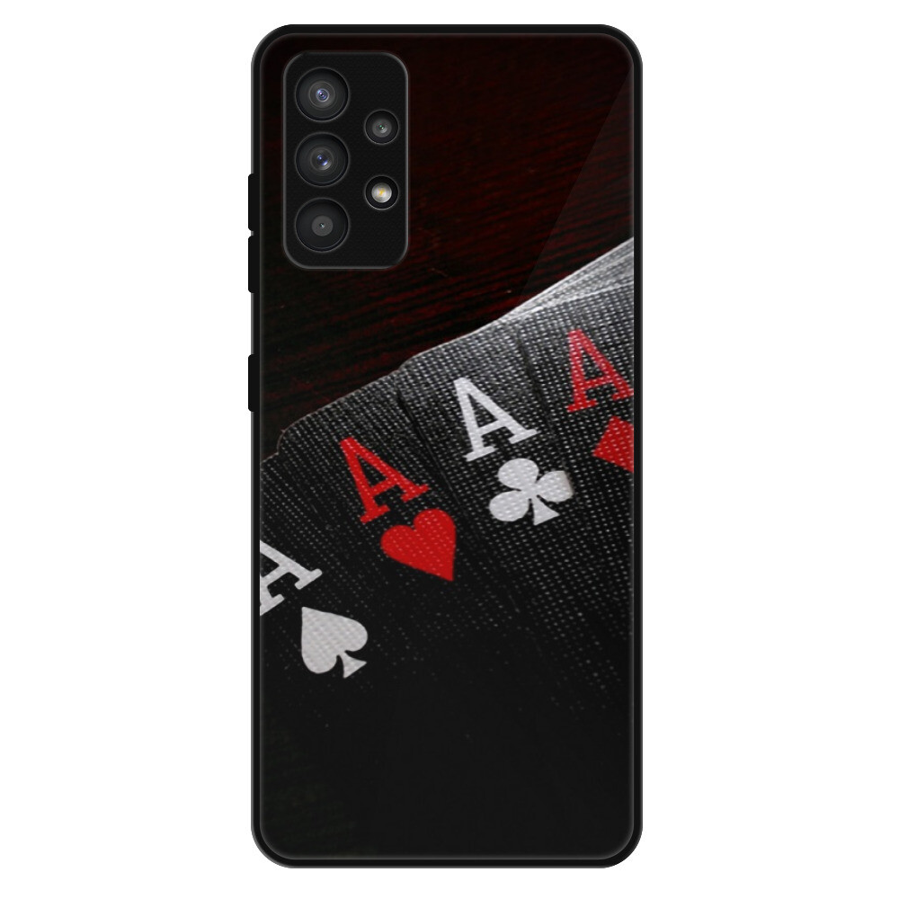 Lesklé puzdro Exclusive iSaprio - Poker - Samsung Galaxy A32