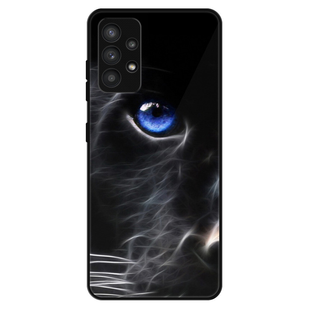 Lesklé puzdro Exclusive iSaprio - Black Puma - Samsung Galaxy A32