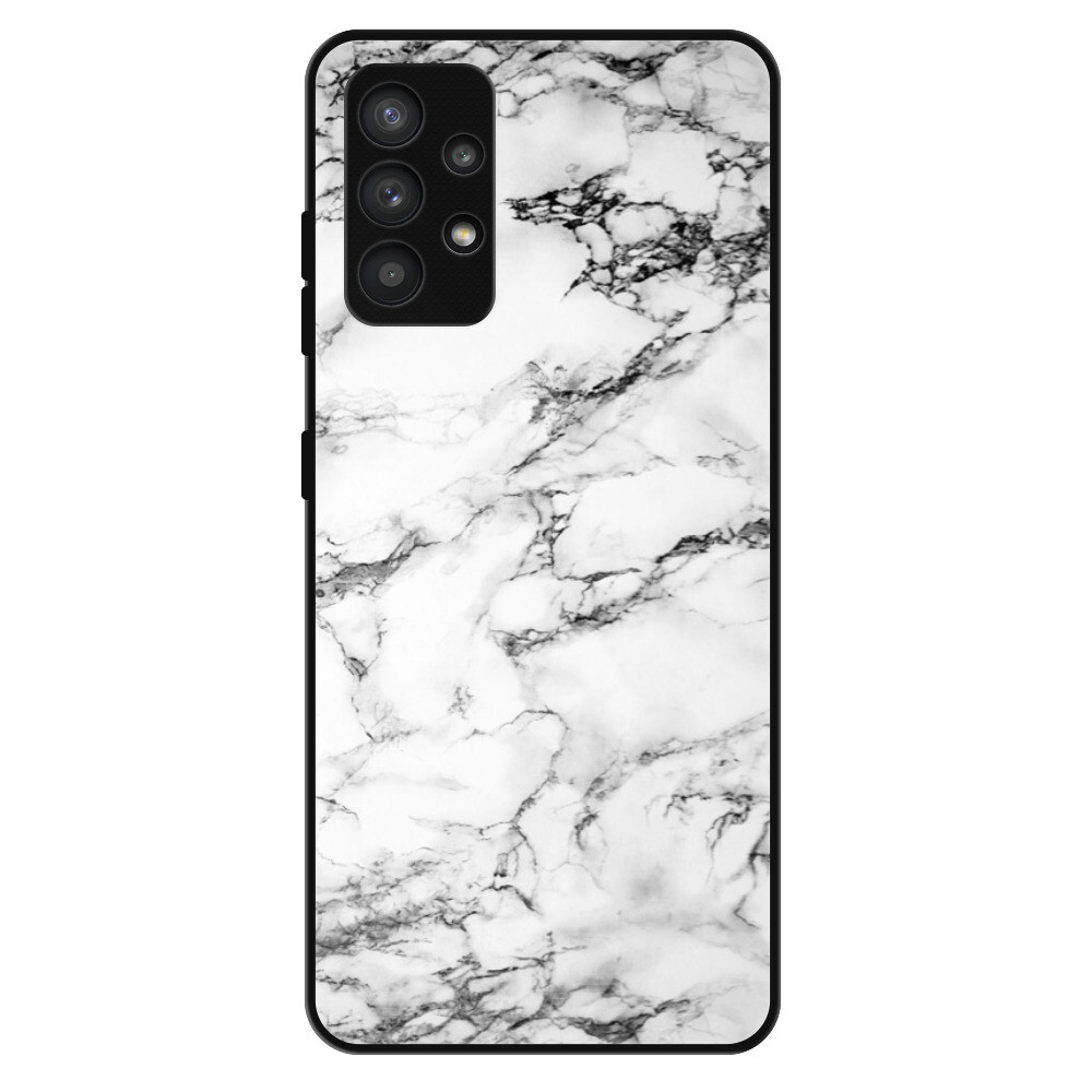 Lesklé puzdro Exclusive iSaprio - White Marble 01 - Samsung Galaxy A32
