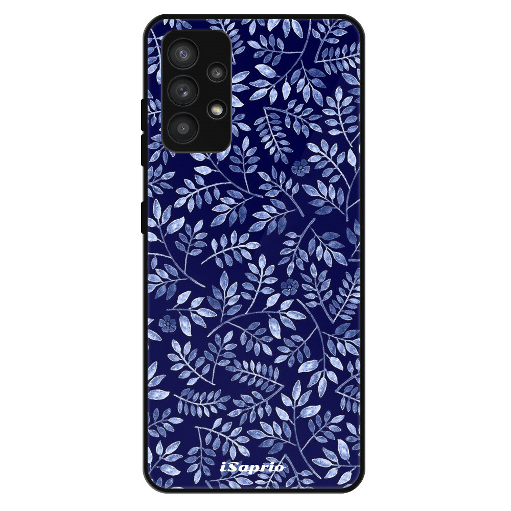 Lesklé puzdro Exclusive iSaprio - Blue Leaves 05 - Samsung Galaxy A32
