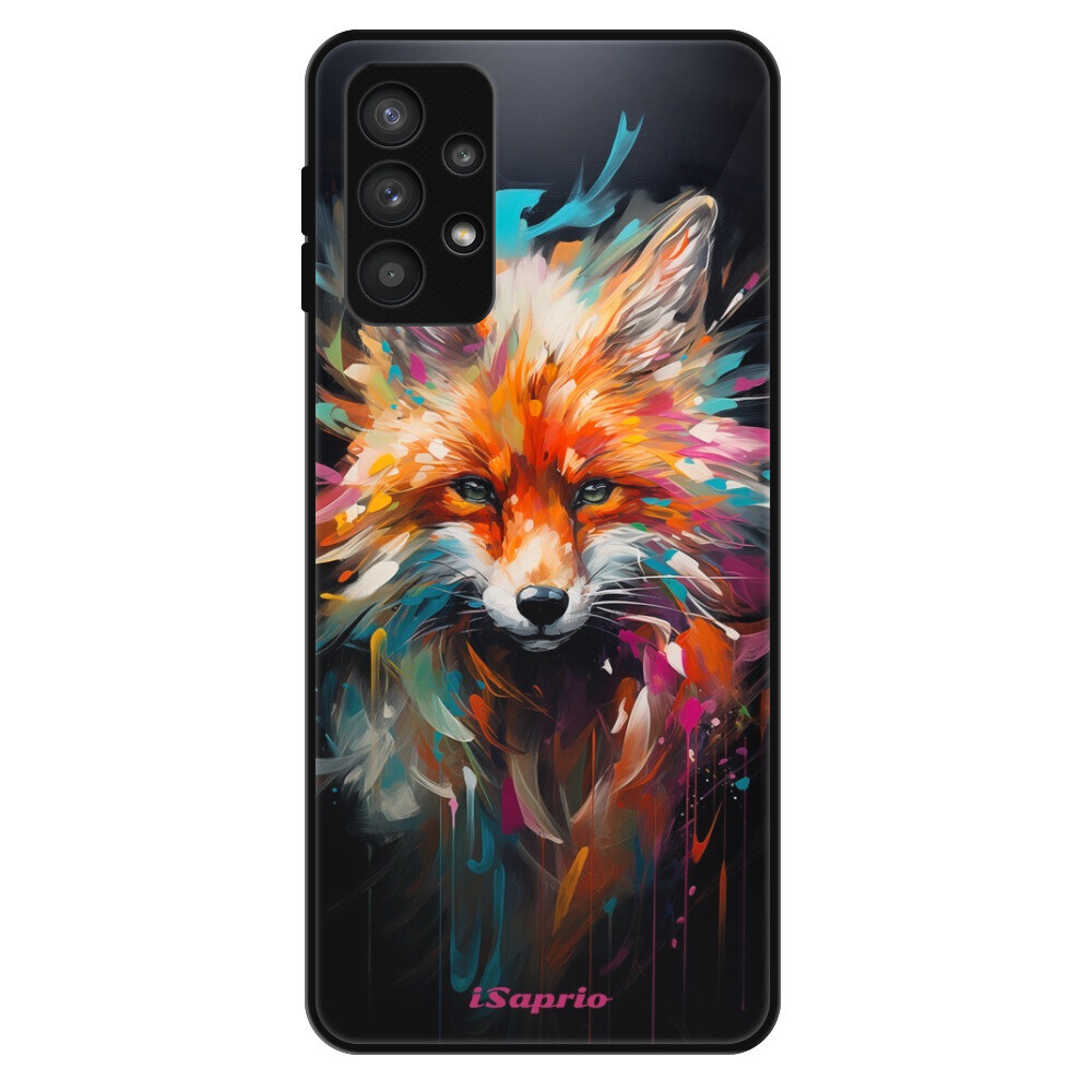 Lesklé puzdro Exclusive iSaprio - Neon Fox - Samsung Galaxy A32 5G