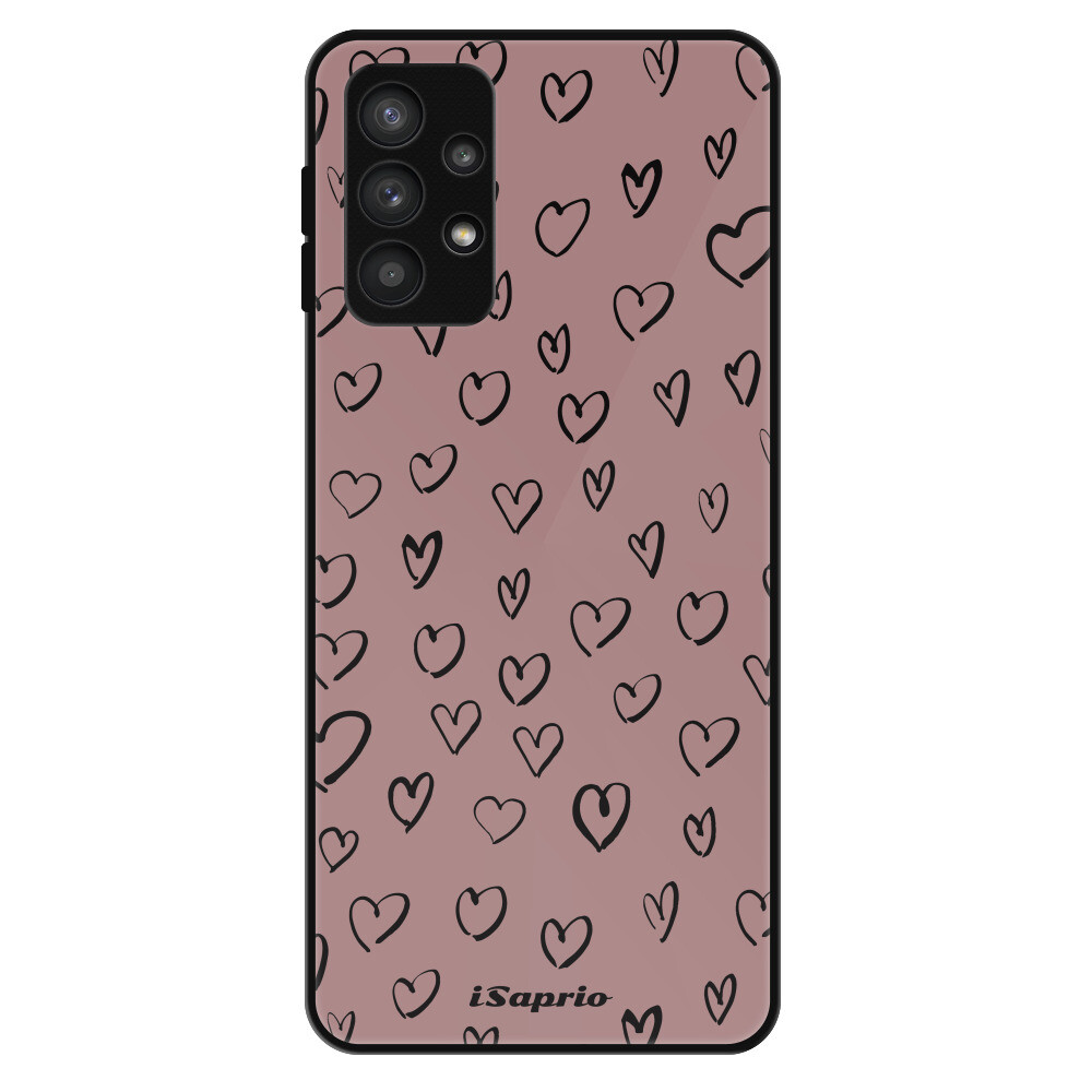 Lesklé puzdro Exclusive iSaprio - Heart Dark - Samsung Galaxy A32 5G