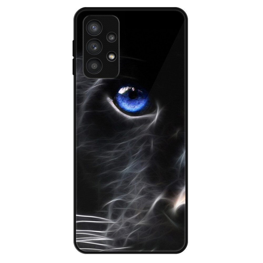 Lesklé puzdro Exclusive iSaprio - Black Puma - Samsung Galaxy A32 5G