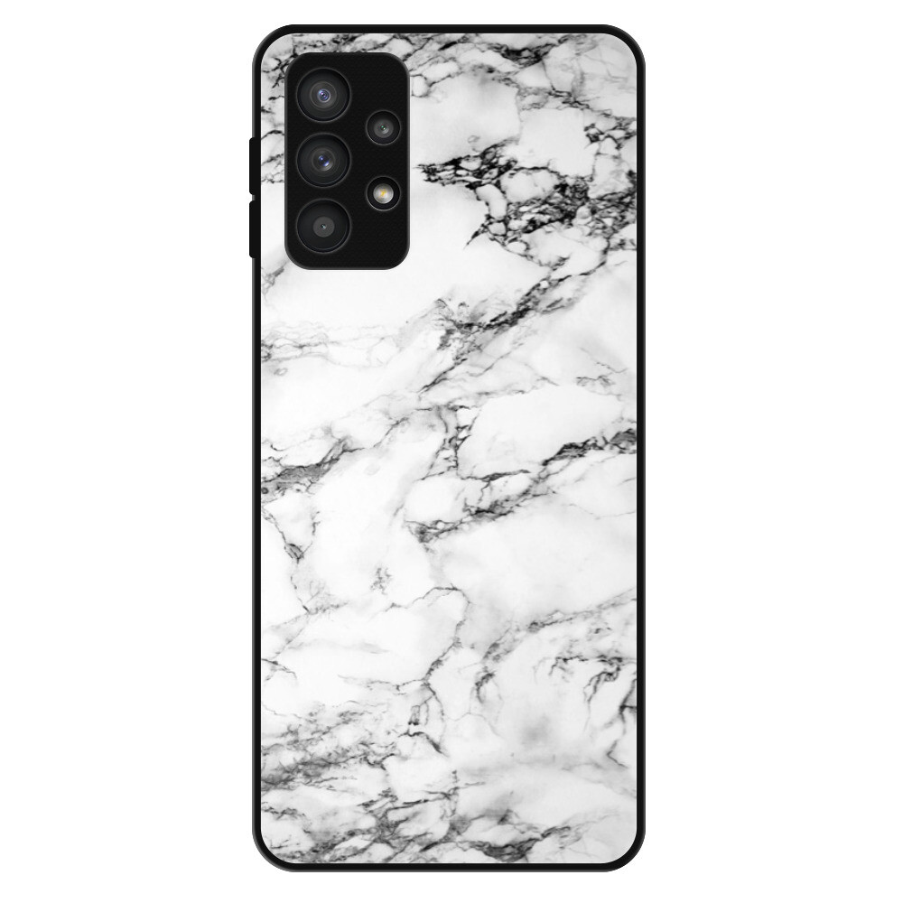 Lesklé puzdro Exclusive iSaprio - White Marble 01 - Samsung Galaxy A32 5G
