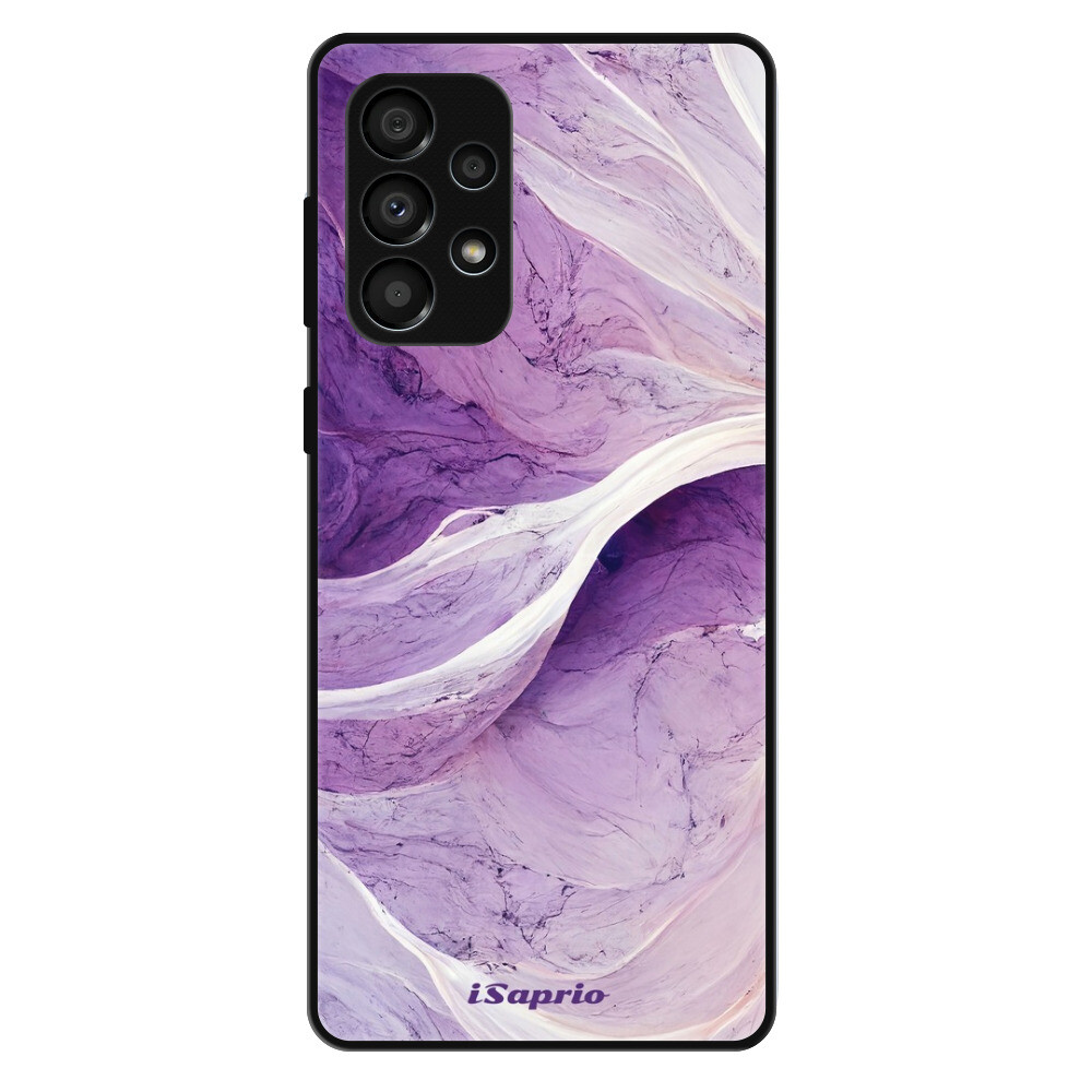 Lesklé puzdro Exclusive iSaprio - Purple Paint 10 - Samsung Galaxy A33 5G