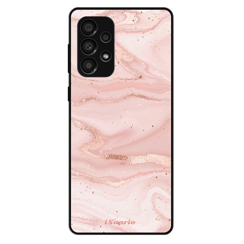Lesklé puzdro Exclusive iSaprio - RoseGold Marble 10 - Samsung Galaxy A33 5G