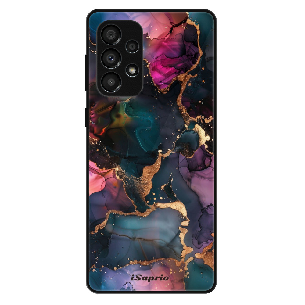 Lesklé puzdro Exclusive iSaprio - Dark Marble 10 - Samsung Galaxy A33 5G