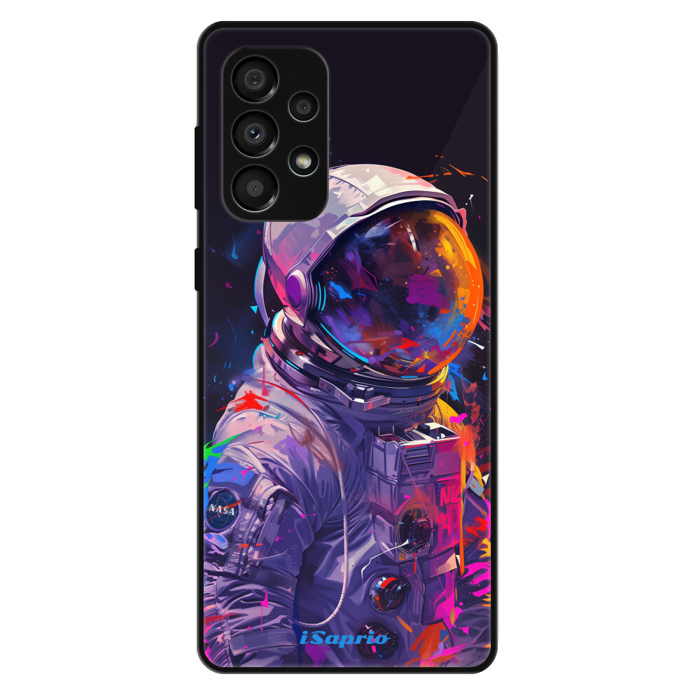 Lesklé puzdro Exclusive iSaprio - Neon Astronaut - Samsung Galaxy A33 5G