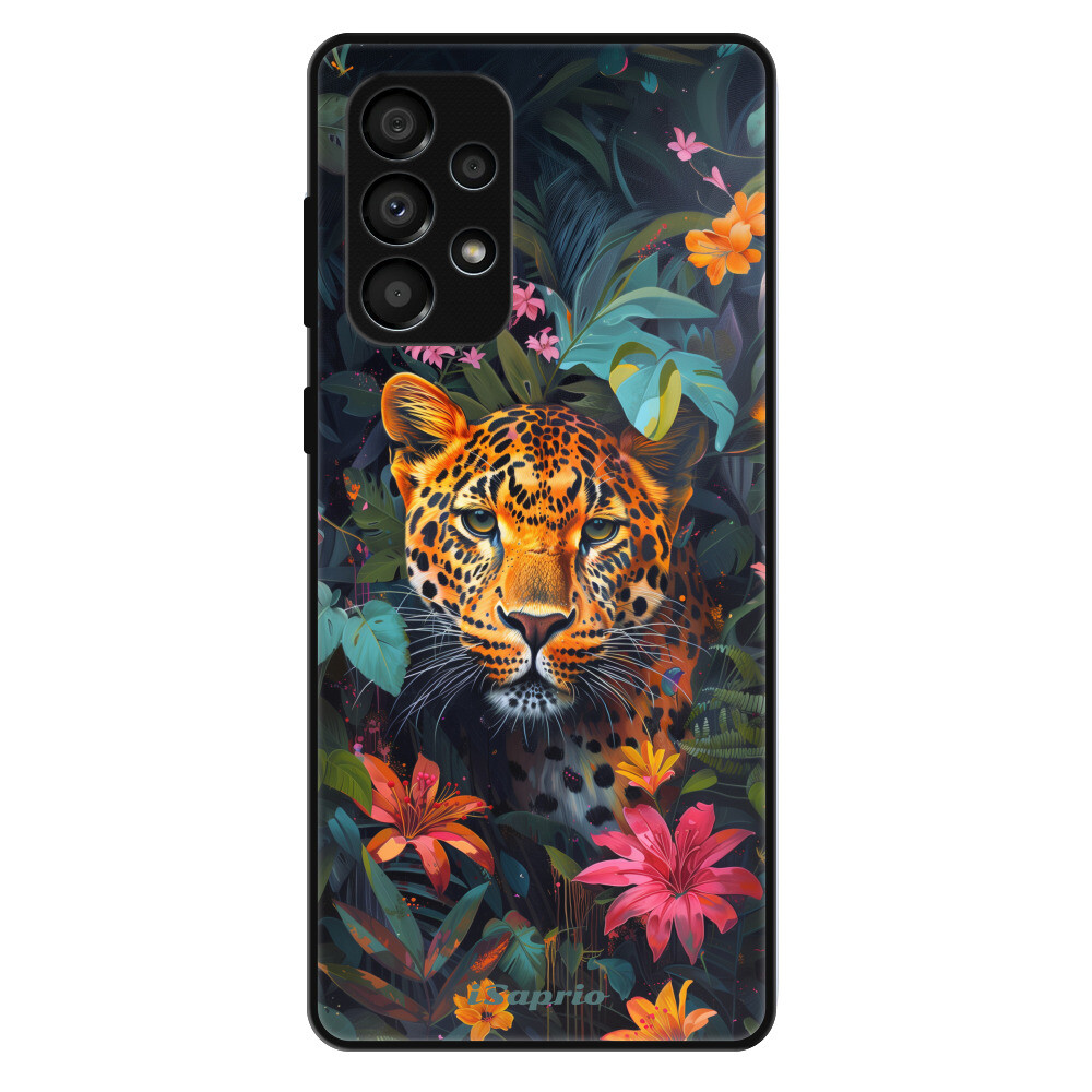 Lesklé puzdro Exclusive iSaprio - Flower Jaguar - Samsung Galaxy A33 5G