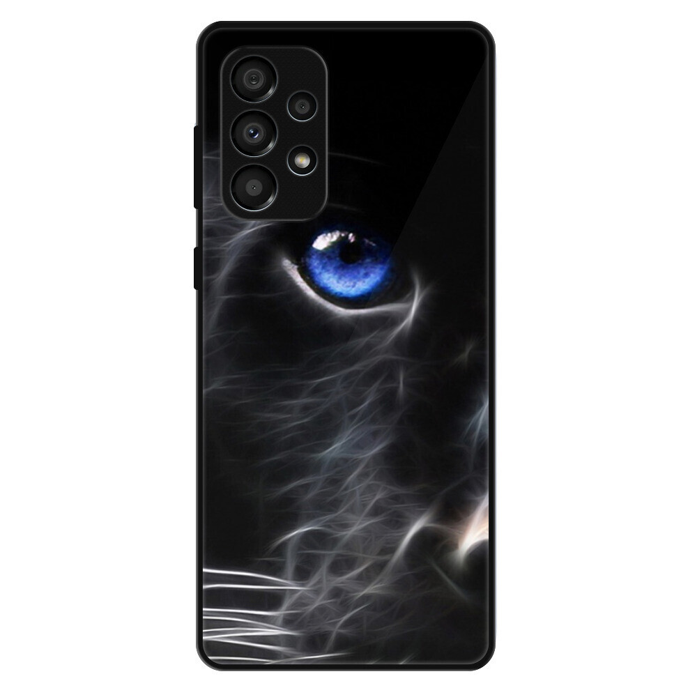 Lesklé puzdro Exclusive iSaprio - Black Puma - Samsung Galaxy A33 5G