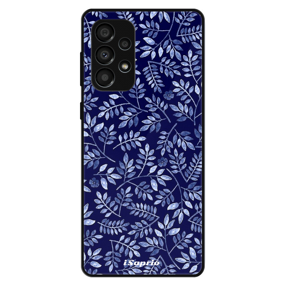 Lesklé puzdro Exclusive iSaprio - Blue Leaves 05 - Samsung Galaxy A33 5G