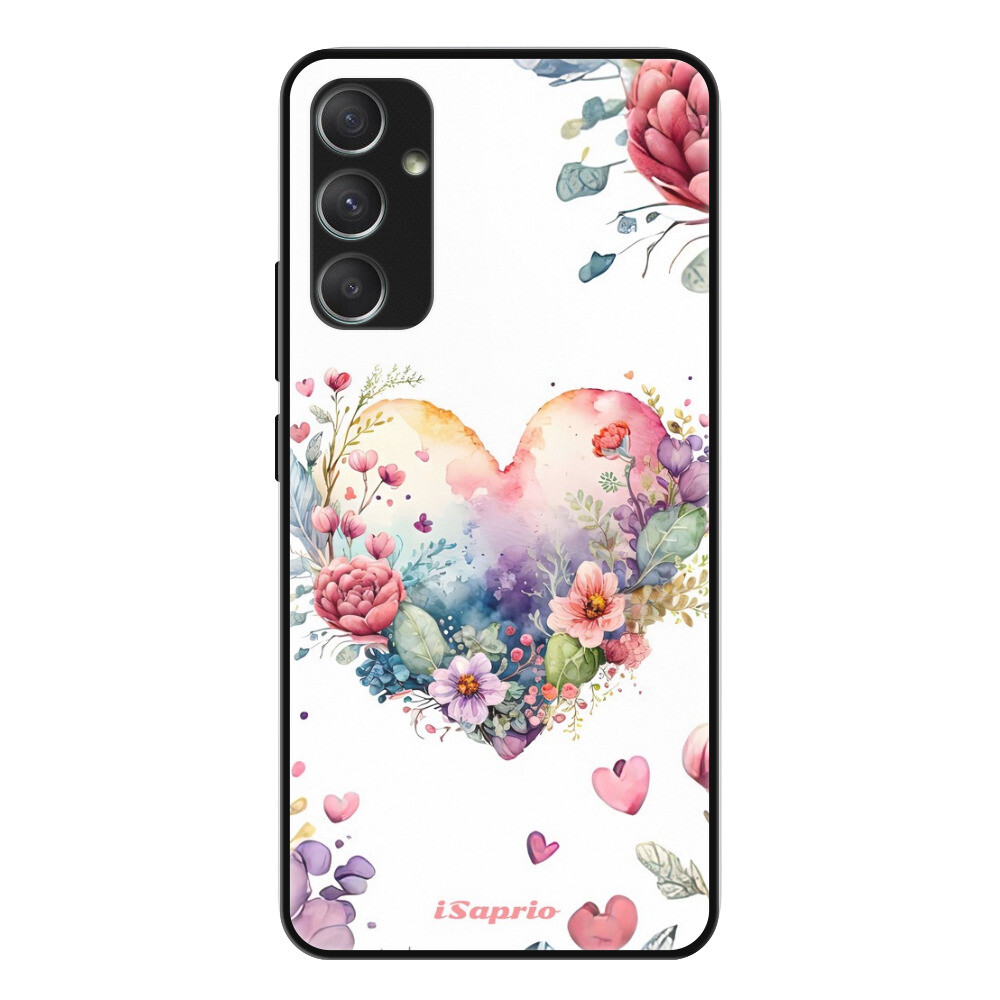 Lesklé puzdro Exclusive iSaprio - Floral Heart - Samsung Galaxy A34 5G
