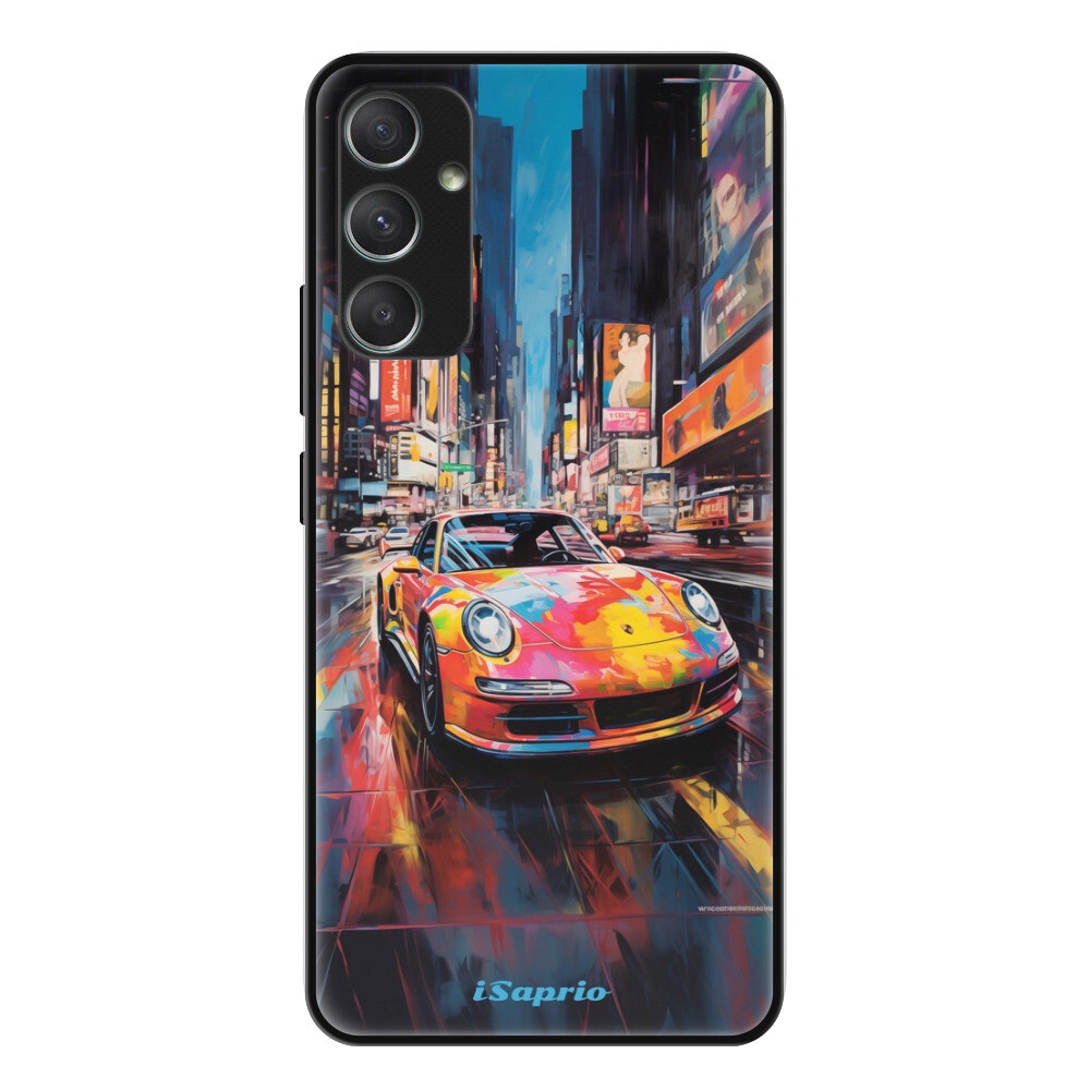 Lesklé puzdro Exclusive iSaprio - Abstract Porsche - Samsung Galaxy A34 5G