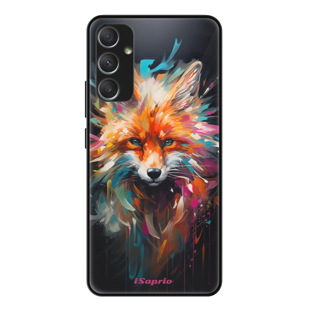 Lesklé puzdro Exclusive iSaprio - Neon Fox - Samsung Galaxy A34 5G