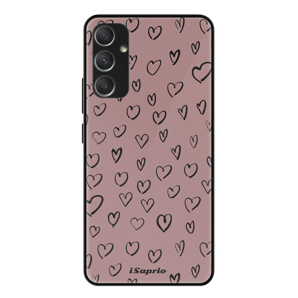 Lesklé puzdro Exclusive iSaprio - Heart Dark - Samsung Galaxy A34 5G