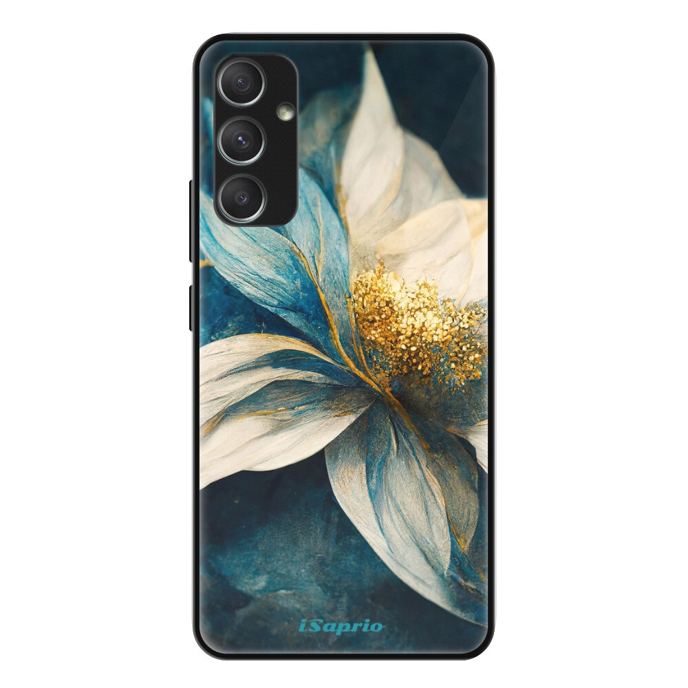Lesklé puzdro Exclusive iSaprio - Blue Petals - Samsung Galaxy A34 5G